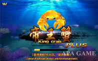 King Crab Plus Shooting Fish Game Machine / Fish Hunter Arcade Game For Pc