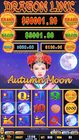 Slot Casino Games Board Dragon Link Autumn Moon Gambling Soflware